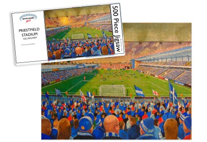 Priestfield Stadium Fine Art Jigsaw Puzzle - Gillingham FC